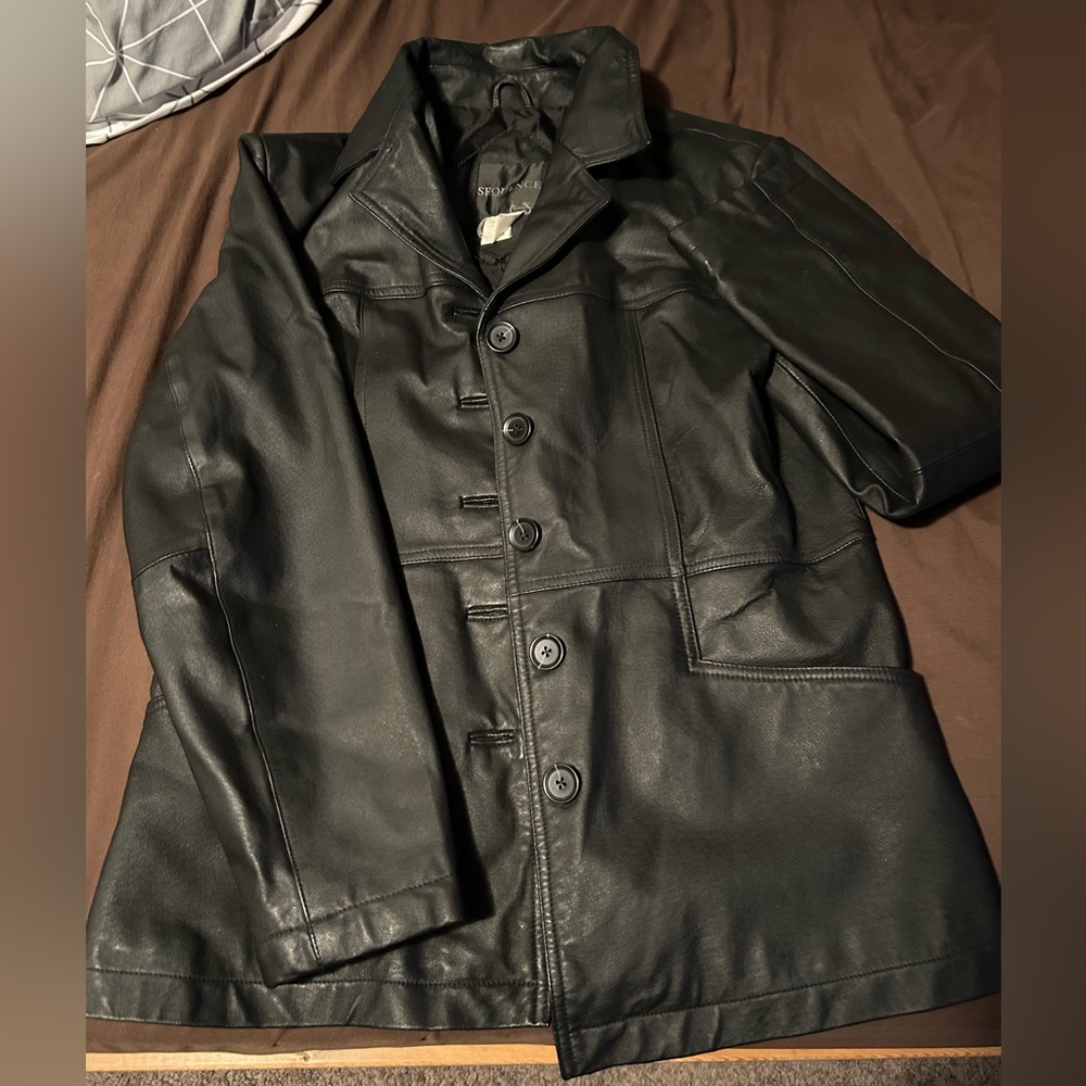 Leather jacket